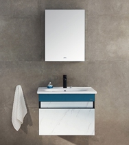 Wrigley integrated ceramic basin multi-layer solid wood bathroom cabinet combination APGMD7G3237-T