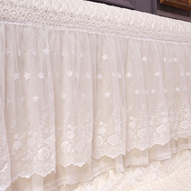 2021 New embroidery lace princess wind bed head cover cover leather bed plate protective cover dream dust cover cloth summer