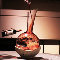 Super nice-looking Rona iced red wine decanter home handmade small capacity