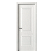 Shangpin color wooden door custom indoor paint-free door American solid wood composite suit door Bedroom door Room door 006