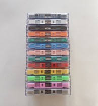 Brand New 60 minutes high quality color tape color blank tape Walkman repeater cassette 10 boxes