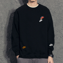 Nike Nike Men's Official Flagship New Fall Winter Sports Leisure Four-Hook Crewneck Pullover Men's DJ6915