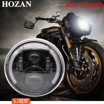 Suitable for spring wind 250 400 650NK headlight assembly ST Baboon motorcycle BMW 310R modified LED round light