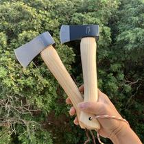 AXEMEN short handle portable camping axe Wood chopping axe Steel tree chopping wood chopping bone outdoor camping jungle axe