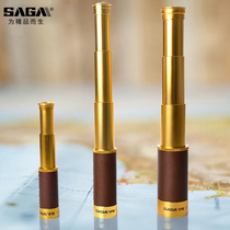SAGA SAGA SAGA retro Pirates Of The Caribbean telescope high definition professional grade telescopic portable childrens Single Barrel