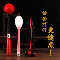 Massage hammer beating stick silicone Meridian beat beat back dont ask people to beat the plate beat the muscle points home health care