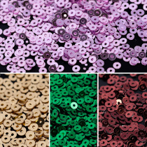 Imported 3mm mirror Plated Bright Sheet Flash Sheet High Temperature Peet Sheet Method Embroidered Wedding Dresses Dress Accessories Accessories