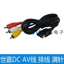 Old SEGA DC AV Cable video thread full pin SEGA DreamCast AV Cable