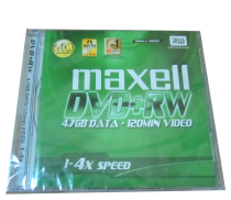 McSell Maxell Wansheng Taiwanese production can be rewritten blank burned CD DVD RW can be repeatedly installed in single pieces