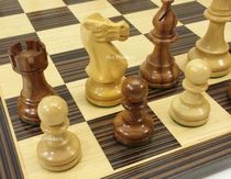 American Chess Staunton Classic Chess Ebony High Gloss Board 17 Professional Learning
