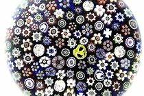  PARABELLE COLOUR ART GLASS TOWN PAPER PENDULUM Living room Decorative Home Tabletop Crystal Handicraft