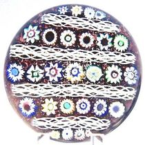  Gorgeous John Deacons glass art glass town paper pendulum with decorative handiwork