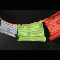 Tibetan Buddhist supplies Tsongkaba master scripture flag Wind Horse Flag 5 meters 20 wind horse flag 1 small Zha