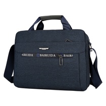 Bag Mens Single Shoulder Bag Cross Pack Tide Skew Satchel Large Capacity Business Casual Backpack Male Style Bag Oxford Cloth Hand Briefe Briefcase