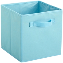 Promotional solid color cover storage box Wardrobe storage box Fabric toy storage box Drawer box Sundries basket 27 27 28