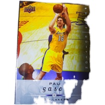(NBA Star Card) 2008-09 UD First Editon Lakers Paul Gasol No 37