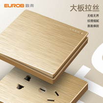 Oben switch socket 86 type household switch socket panel wall concealed usb5 five-hole socket panel porous