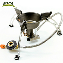 Outdoor stoves Camping portable equipment Windproof gas stove head set Field stove cookware stove BRS-11