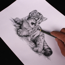 4K 8K100 drawing paper lead drawing paper drawing paper 8 open art paper wholesale eight white 16k student sketch paper