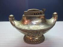 Table ㊣ American ancient old 40 s strange collection desktop metal lighter igniter