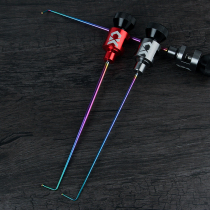 Black pit fishing fly knock sports fishing super hard decoupling device like fire fishing gear fishing hook pick