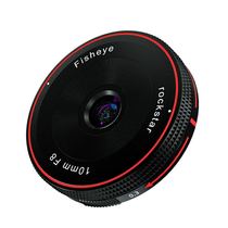 Rock star 10mmF8 fisheye super wide-angle scenery starry sky photography macro microscope lens Fuji mouth E mouth Canon