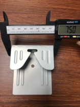 Furniture hardware connector hanging piece glass hanging piece mirror pendant photo hook dovetail hook 30mm thick 1mm