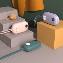 Charging treasure hand warmer treasure two-in-one mini cute cartoon portable warm baby students winter hand warming artifact