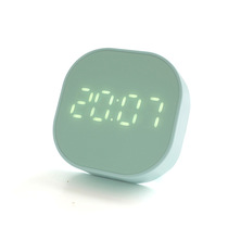  Simple Nordic 2021 new alarm clock student battery electronic bedside mini multi-function luminous mute clock