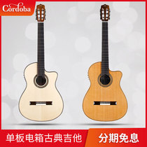 Cordoba Fusion 12 Maple 14 Orchestra CE Single Board Electric Box Classical Guitar