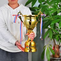 Metal Trophy Customized Big Ears European Cup Customized Foot Basketball Marathon Prizes Champion Premium Trophy