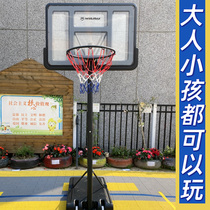 Basketball rack Children can lift indoor basket standard basket mobile outdoor adult home Dunk basketball frame