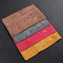 Kung Fu tea towel tea cloth absorbent thickened tea set towel tea table cloth tea table cloth tea table accessories Zen