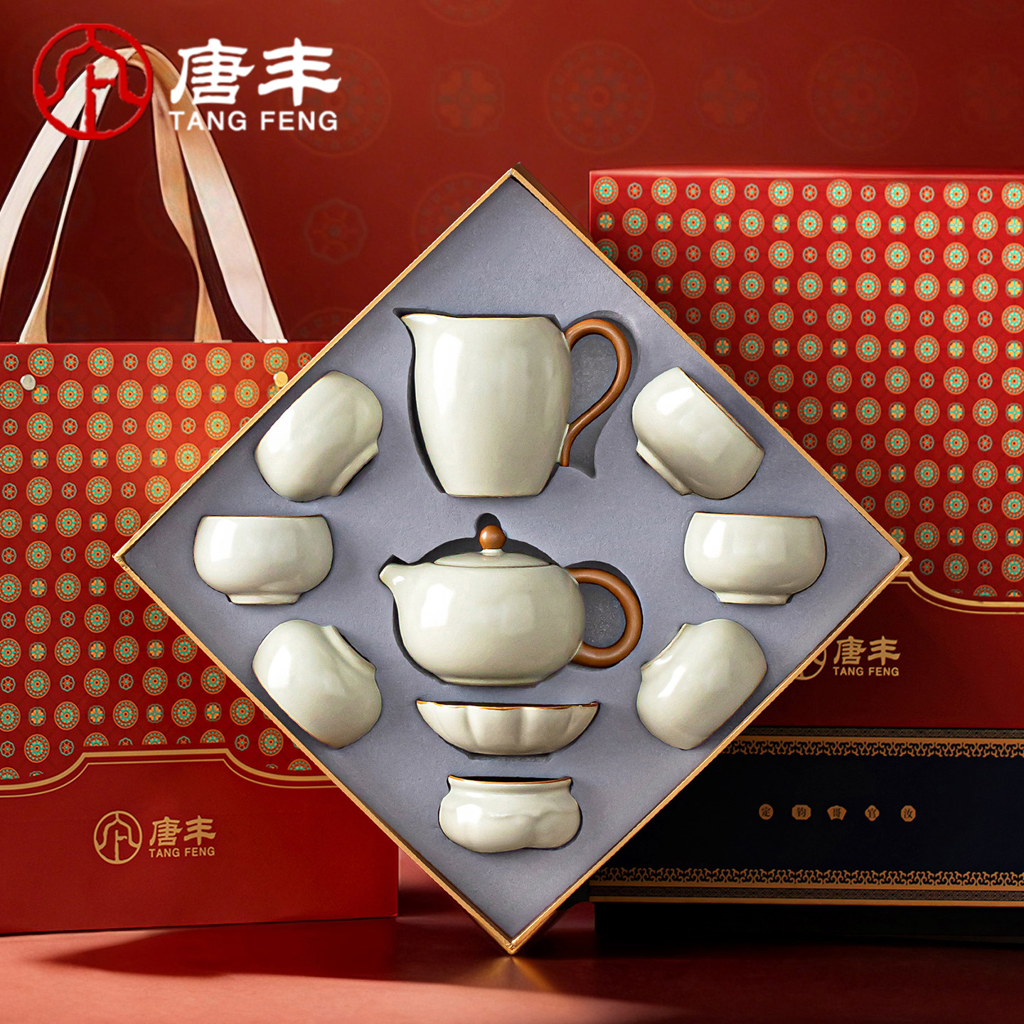 汝窑茶具礼盒-汝窑茶具礼盒促销价格、汝窑茶具礼盒品牌- 淘宝