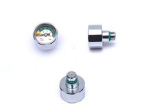 Submersible regulator first-level direct pressure gauge button SPG mini residual pressure gauge high pressure port extension adapter