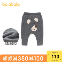 (stores shipping) Balabala baby autumn and winter clothing baby long pants girl PP pants gush