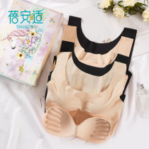 Disposable underwear womens thin sports comfortable running bra gathered without steel ring no trace yoga beauty back vest