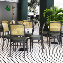 Solid wood restaurant burger restaurant hamburger restaurant chain restaurant Chinese style hotel Southeast Asia cafe card seat