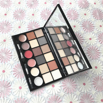 UK CC makeup plate 12 color eye shadow 6 color lipstick pumpkin nude makeup daily commuter repair with brush