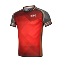  New product listing Rugby suit Short-sleeved training suit competition suit can be customized Number name LOGO