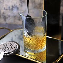 Pub utensils imported Libby Glass carved mixing cup and martini mixed Cup Mixingglass