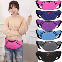 Running Mobile Phone Collection Purse Lady Tide Fashion 100 Hitch Versatile Bag Canvas Large Capacity Business Waterproof Reclining Satchel