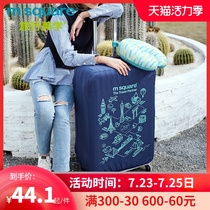 M square Travel aesthetics Stretch suitcase cover Luggage trolley case Bag protection case Dust cover