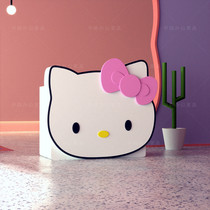 Professional custom paint cartoon bar hello kitty children's clothing store sweet shop mother and infant store front desk