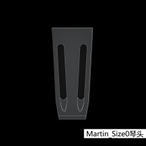 Martin Size0 acrylic head template acrylic mold head mold piano making tool