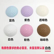 Thickened silicone anti-collision mat door suction bathroom room door stop anti-collision sticker silencer anti-collision pad door suction