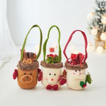Christmas Gift Bag Christmas Safe Fruit Bag Christmas Christmas Apple gift box Creative children Candy Gift Handbag