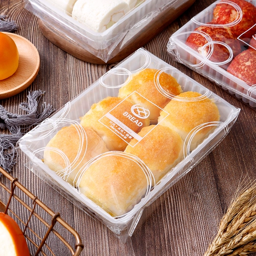 6 Food -Распрозрачная прозрачная пипсака для сосания с бутербродя