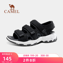 Camel outdoor mens sandals summer wear sandals womens sneakers seaside father shoes soft-soled slippers