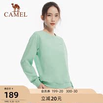  Camel sportswear sweater men and women the same 2021 autumn lovers fashion loose long-sleeved round neck all-match jacket